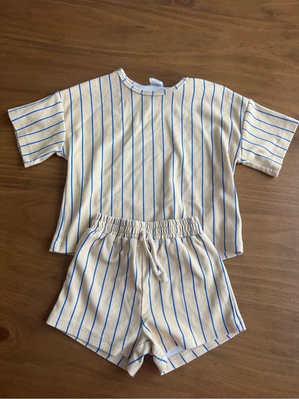 Little One Shop Yellow striped Set